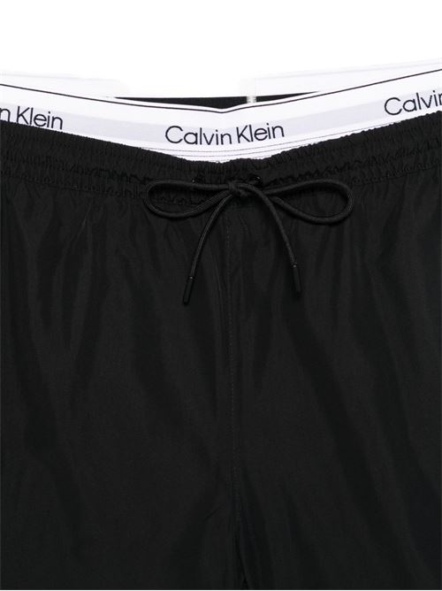 Boxer intimo uomo Calvin Klein nero doppio elastico Essentials Calvin Klein | LV00N61023UB1